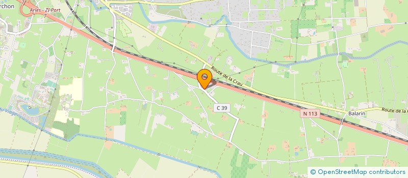 localisation de l'entreprise LES AMIS DE PONT DE CRAU à ARLES