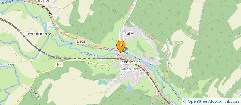 localisation de l'entreprise LES AMIS  DE QUINCEROT  QUINCEROT