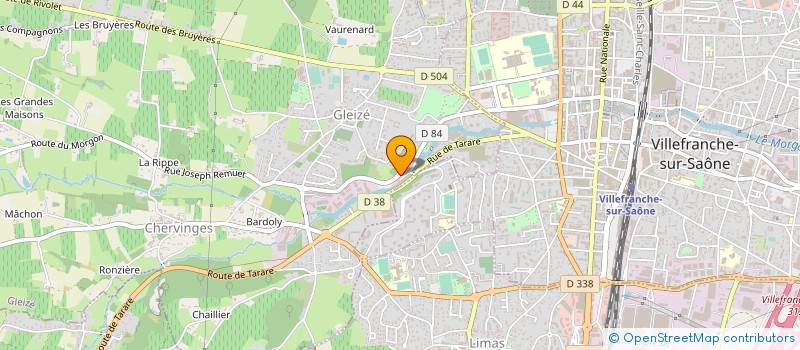 localisation de l'entreprise LES AMIS DE RADIO CALADE  GLEIZE