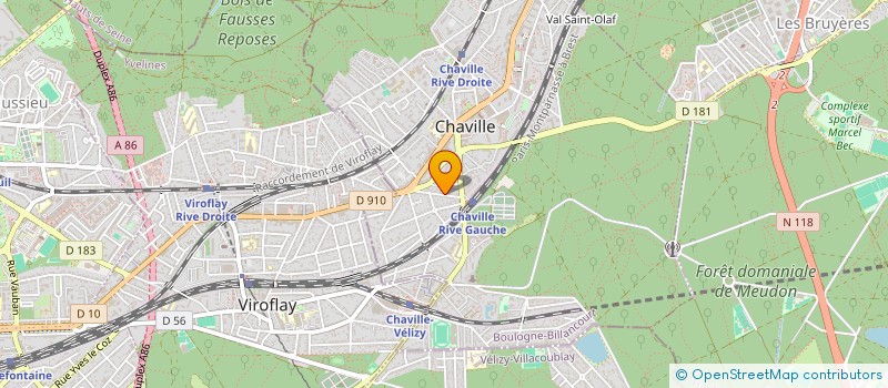 localisation de l'entreprise LES AMIS DE RENE DESCARTES à CHAVILLE
