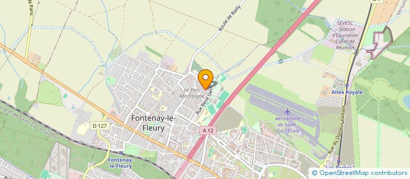 localisation de l'entreprise LES AMIS DE ROBERT GIFFARD à FONTENAY-LE-FLEURY