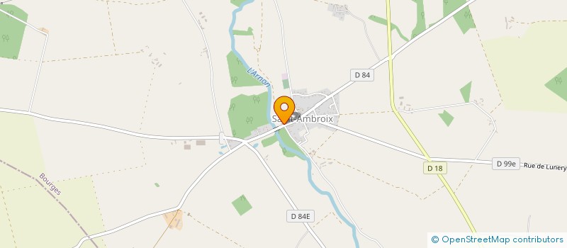 localisation de l'entreprise LES AMIS DE SAINT AMBROIX  SAINT-AMBROIX