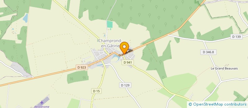 localisation de l'entreprise LES AMIS DE SAINT-ELIPH à SAINT-ELIPH