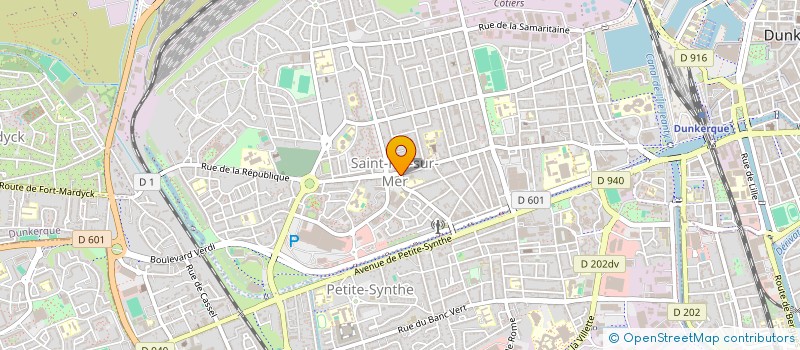 localisation de l'entreprise LES AMIS DE SAINT ELOI à DUNKERQUE