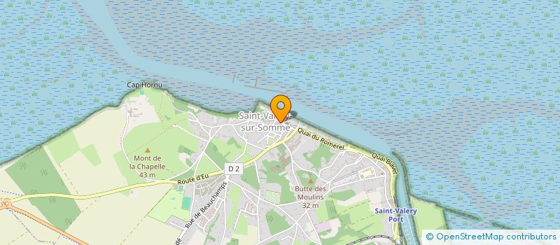 localisation de l'entreprise LES AMIS DE SAINT FIACRE  SAINT-VALERY-SUR-SOMME