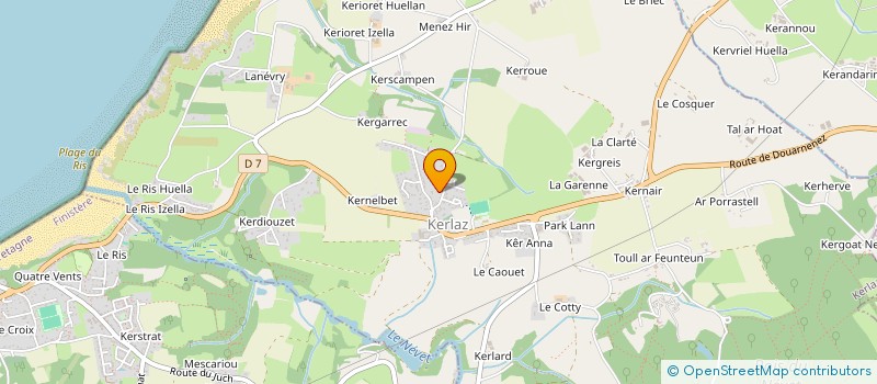 localisation de l'entreprise LES AMIS DE SAINT GERMAIN  KERLAZ