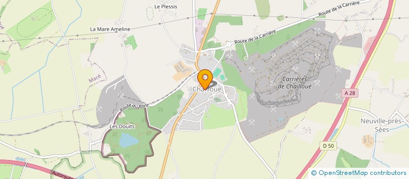 localisation de l'entreprise LES AMIS DE SAINT LATUIN à BELFONDS