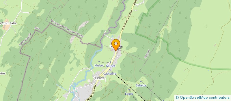 localisation de l'entreprise LES AMIS DE SAINT-MICHEL  LELEX