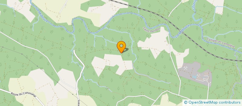 localisation de l'entreprise LES AMIS DE SAINT ORENS (LASO)  SAINT-PERDON