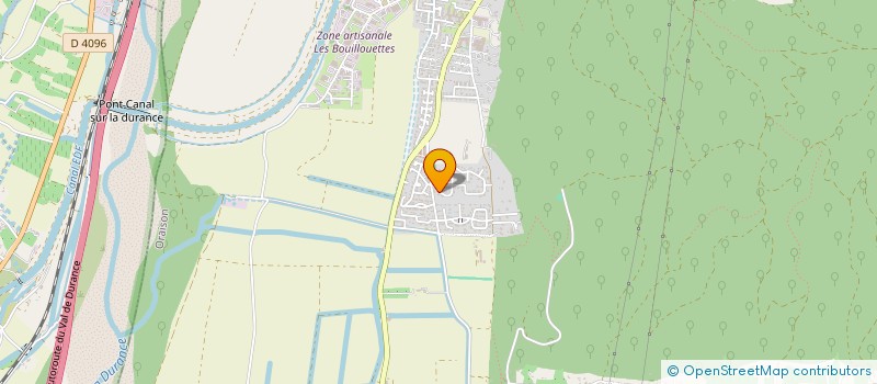 localisation de l'entreprise LES AMIS DE SAINT PANCRACE  ORAISON