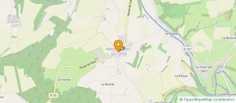 localisation de l'entreprise LES AMIS DE SAINT PHILBERT SUR ORNE à SAINT-PHILBERT-SUR-ORNE