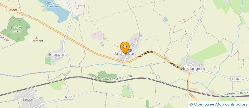 localisation de l'entreprise LES AMIS DE SAINT PIERRE  ARRAINCOURT