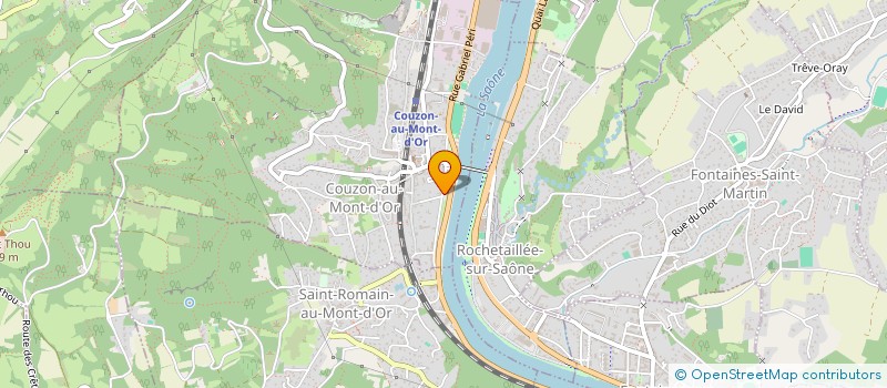 localisation de l'entreprise LES AMIS DE SAINT-RAPHAEL  COUZON-AU-MONT-D'OR