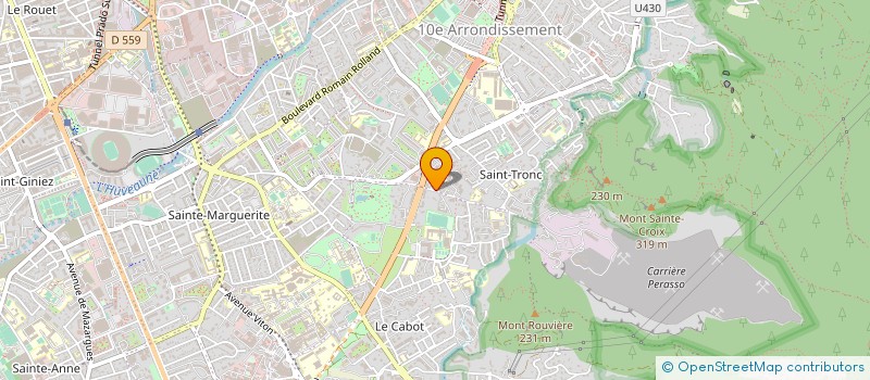 localisation de l'entreprise LES AMIS DE SAINTE EMILIE à MARSEILLE