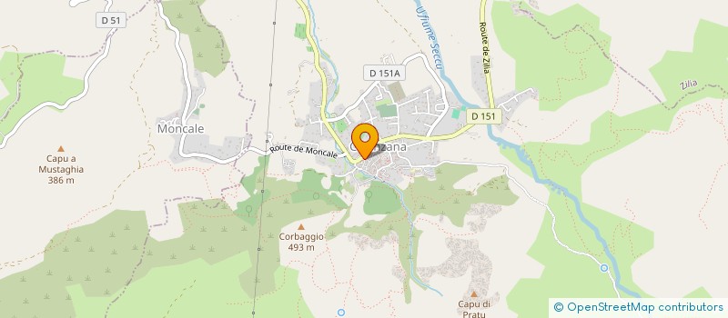 localisation de l'entreprise LES AMIS DE SAINTE RESTITUDE à CALENZANA