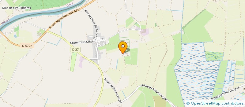 localisation de l'entreprise LES AMIS DE SALIERS à ARLES