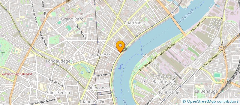 localisation de l'entreprise LES AMIS DE SAMUEL à BORDEAUX