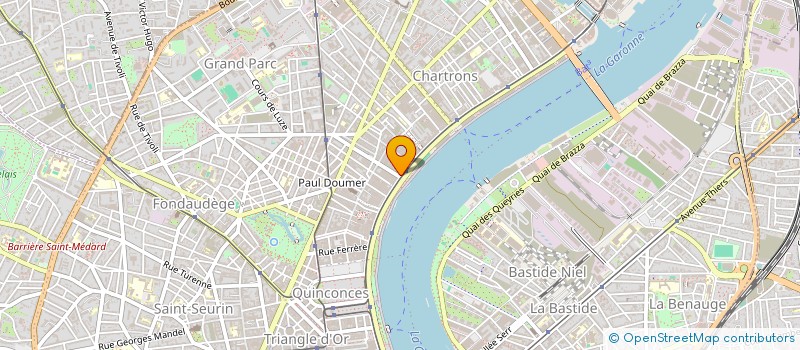 localisation de l'entreprise LES AMIS DE SIM  BORDEAUX