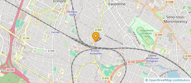 localisation de l'entreprise LES AMIS DE SIMON à EAUBONNE