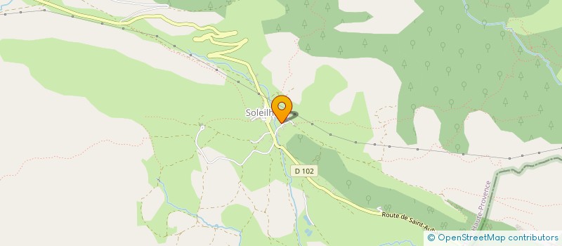localisation de l'entreprise LES AMIS DE SOLEILHAS  SOLEILHAS