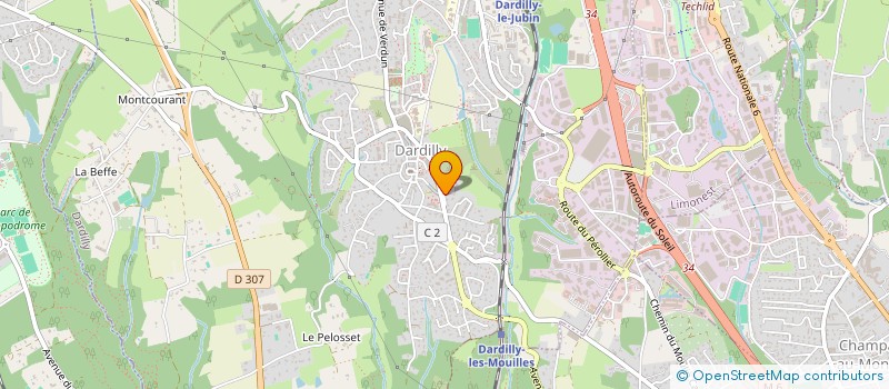 localisation de l'entreprise LES AMIS DE SOLLYS  DARDILLY