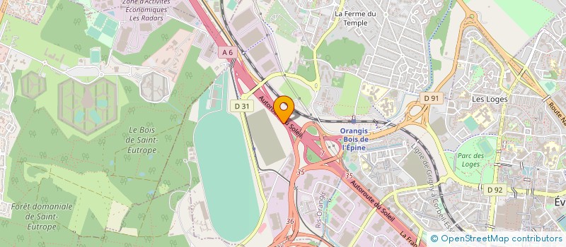 localisation de l'entreprise LES AMIS DE ST EUTROPE à RIS ORANGIS