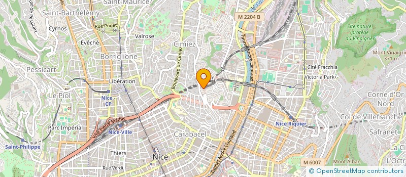 localisation de l'entreprise LES AMIS DE SUDS à NICE