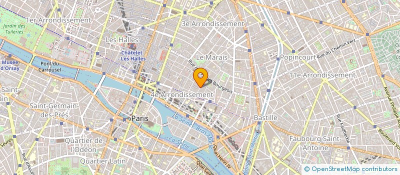 localisation de l'entreprise LES AMIS DE TACHBAR à PARIS