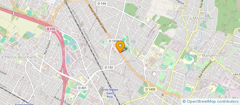 localisation de l'entreprise LES AMIS DE THAMI SINDELO à SAINT-PRIX