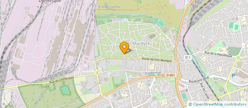 localisation de l'entreprise LES AMIS DE TIT FRERE à DUNKERQUE
