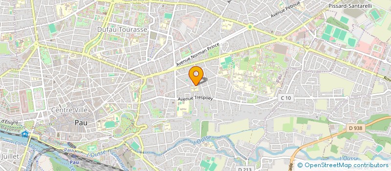 localisation de l'entreprise LES AMIS DE 'TIZI' N'OUCHEG à PAU