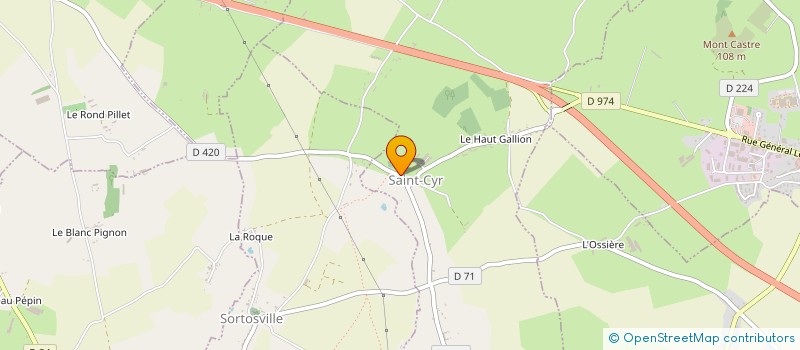 localisation de l'entreprise LES AMIS DE TOUSSIANA  MONTEBOURG