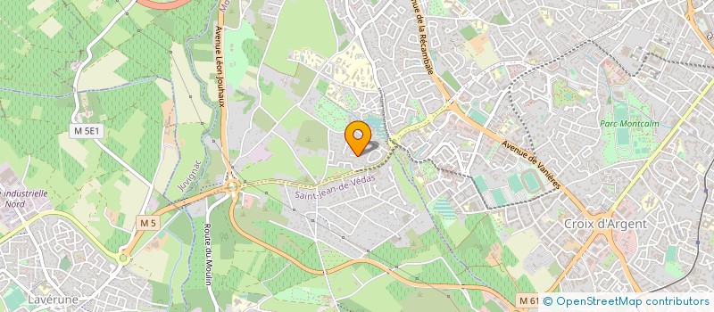 localisation de l'entreprise LES AMIS DE TRISTAN à MONTPELLIER