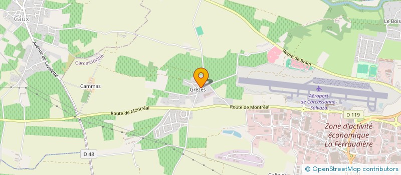 localisation de l'entreprise LES AMIS DE VARSOVIE à CARCASSONNE