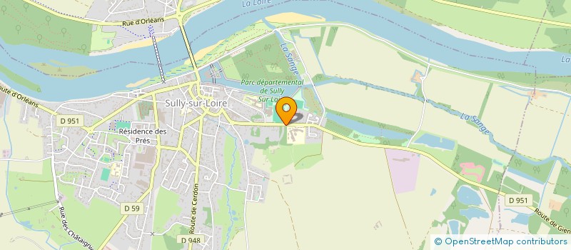 localisation de l'entreprise LES AMIS DE VEROTTE à SULLY-SUR-LOIRE