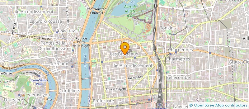 localisation de l'entreprise LES AMIS DE VOLTAIRE à LYON