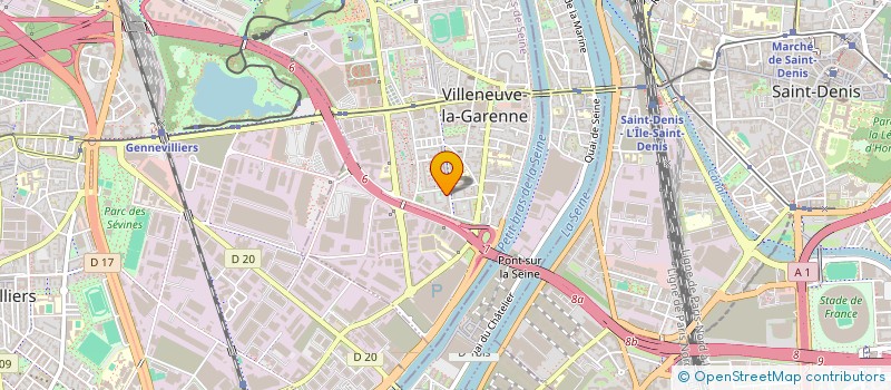 localisation de l'entreprise LES AMIS DE VOUVOUNI à VILLENEUVE-LA-GARENNE
