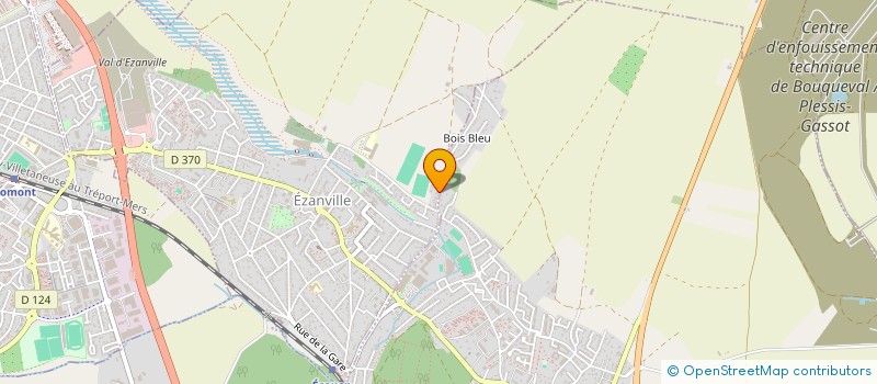 localisation de l'entreprise LES AMIS DE YURI BOUKOFF  EZANVILLE