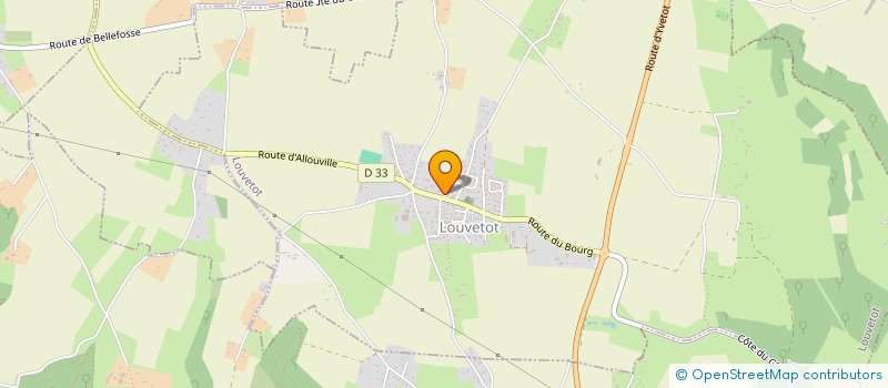 localisation de l'entreprise LES AMIS DES ANCIENS COMBATTANTS à LOUVETOT