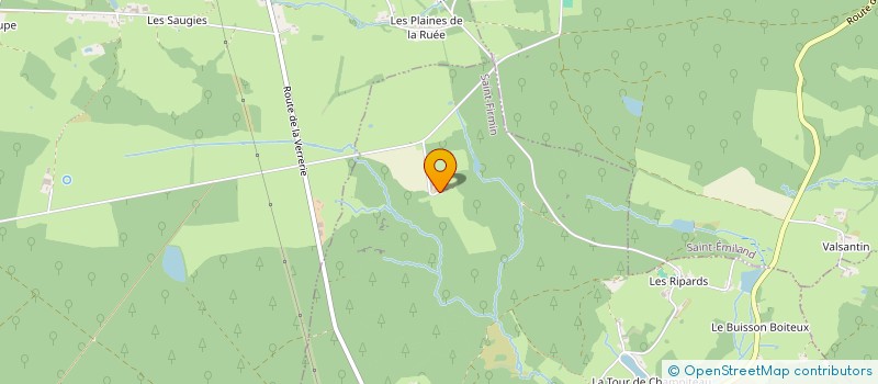 localisation de l'entreprise LES AMIS DES ARTS ET DU LIVRE DU BREUIL  LE BREUIL