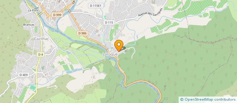 localisation de l'entreprise LES AMIS DES BEAUX ARTS à SAINT-BAUZILLE-DE-PUTOIS
