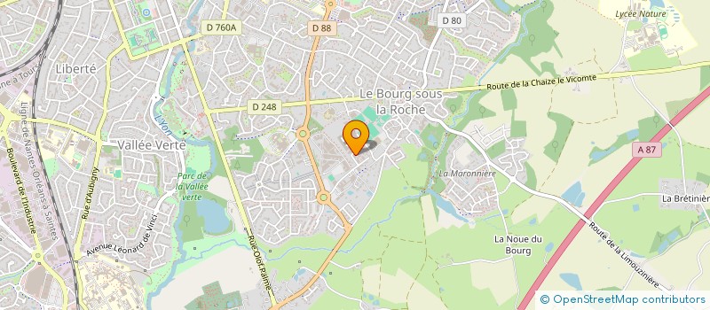 localisation de l'entreprise LES AMIS DES CHANTERELLES à MOUILLERON-LE-CAPTIF