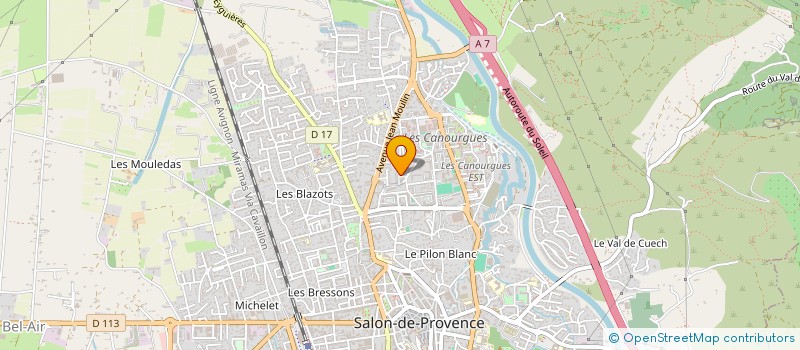 localisation de l'entreprise LES AMIS DES CITADINES  SALON-DE-PROVENCE