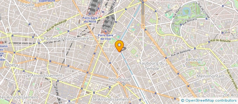 localisation de l'entreprise LES AMIS DES COMBATTANTS EN ESPAGNE REPUBICLAINE  PARIS