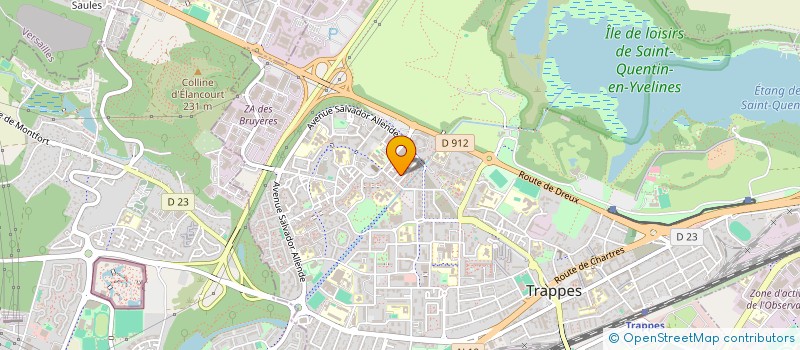 localisation de l'entreprise LES AMIS DES COMPTINES DE LUTECE à TRAPPES