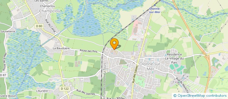 localisation de l'entreprise LES AMIS DES CORDELIERS à LES SABLES D'OLONNE