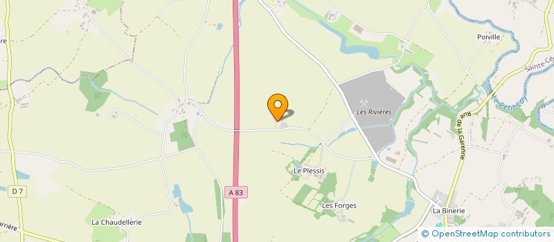 localisation de l'entreprise LES AMIS DES CROCHETS  SAINT-HILAIRE-LE-VOUHIS