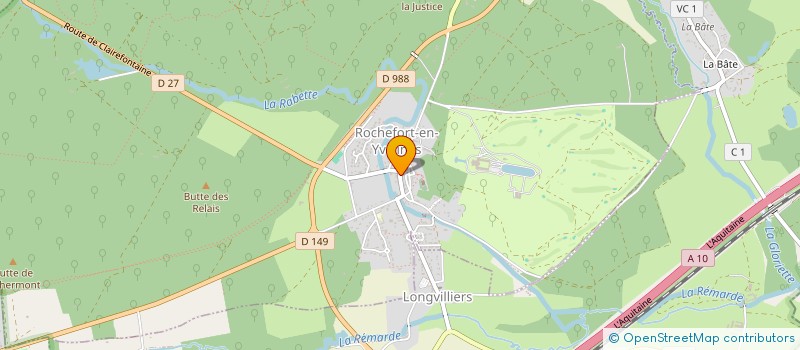 localisation de l'entreprise LES AMIS DES ECOLES DE ROCHEFORT LONGVILLIERS  ROCHEFORT-EN-YVELINES