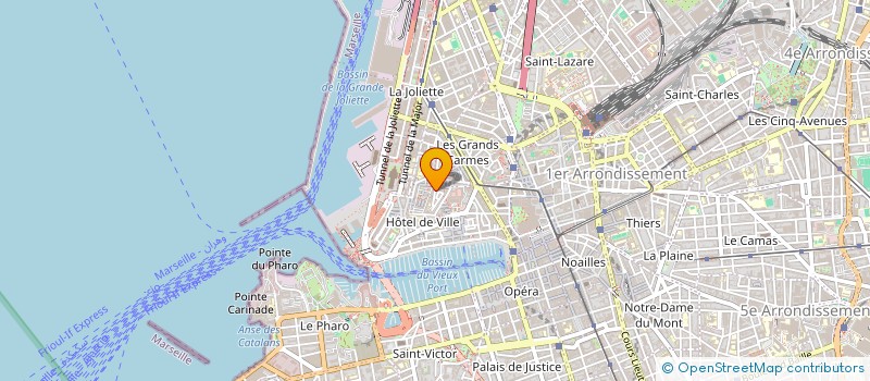 localisation de l'entreprise LES AMIS DES EDITIONS ROUGE SAFRAN à MARSEILLE