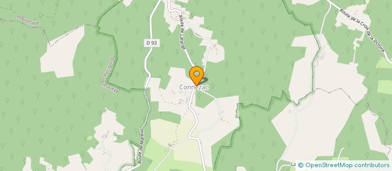 localisation de l'entreprise LES AMIS DES FONTAINES DE CONNEZAC  CONNEZAC